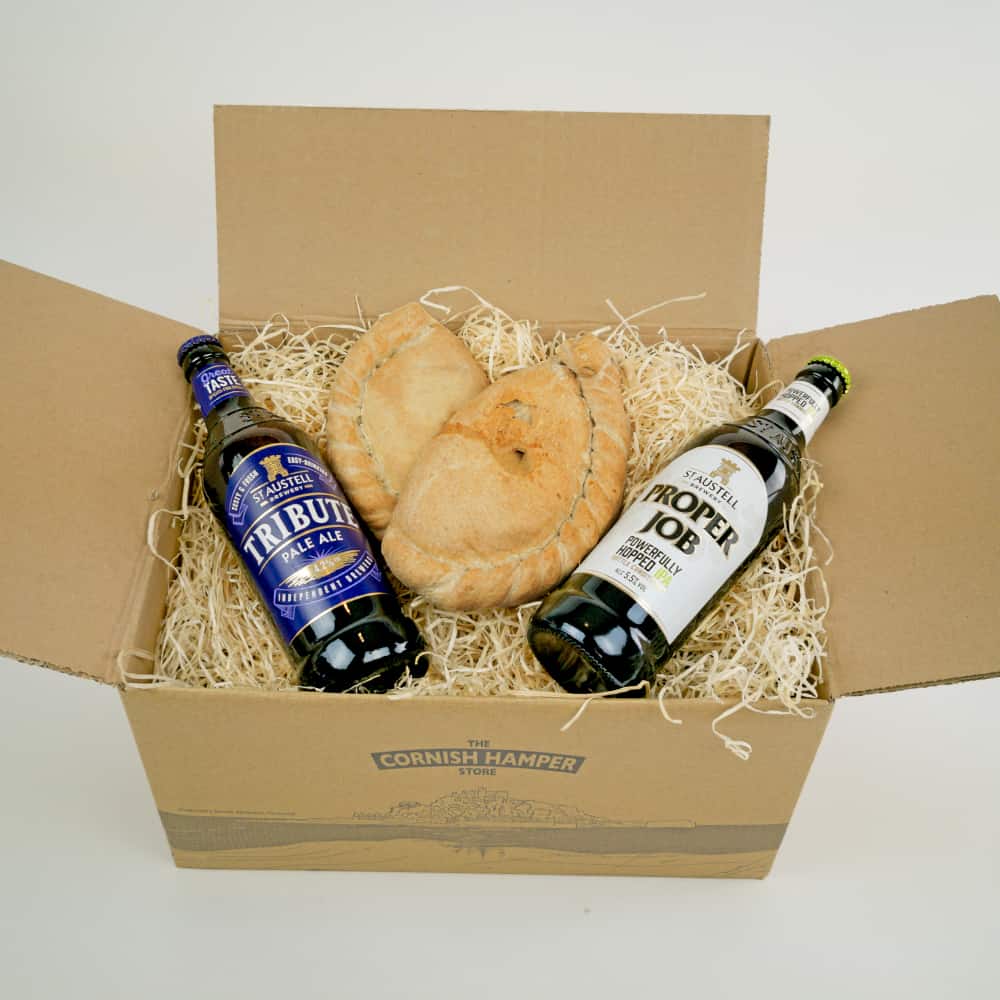 Traditional Cornish Pasty & Beer Hamper The Cornish Pasty Store