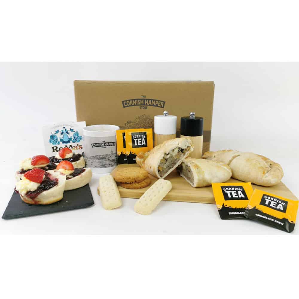 Cornish Pasty & Cream Tea Hamper The Cornish Pasty Store